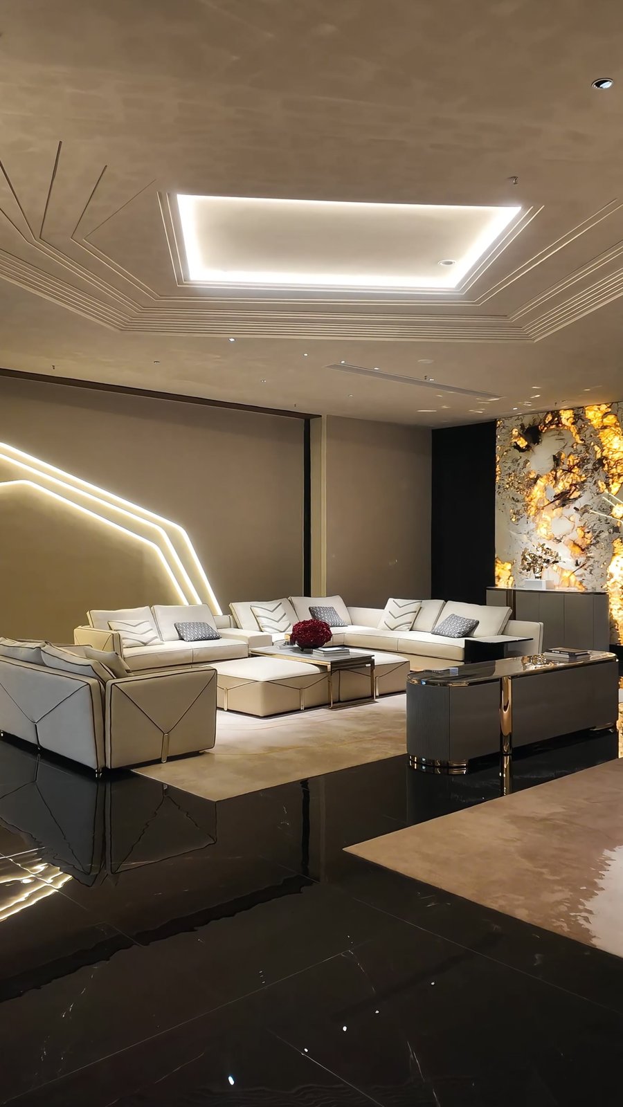 F Series luxury living room